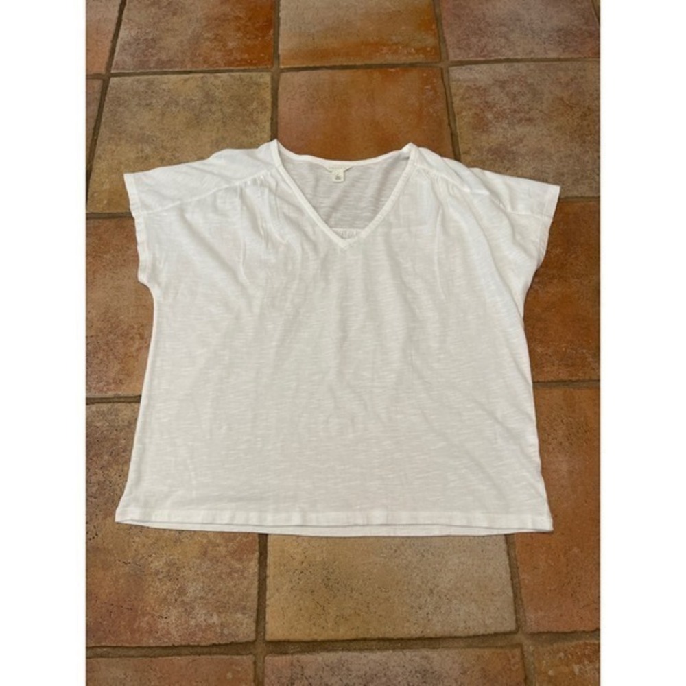 Caslon organic cotton blend T-shirt size small